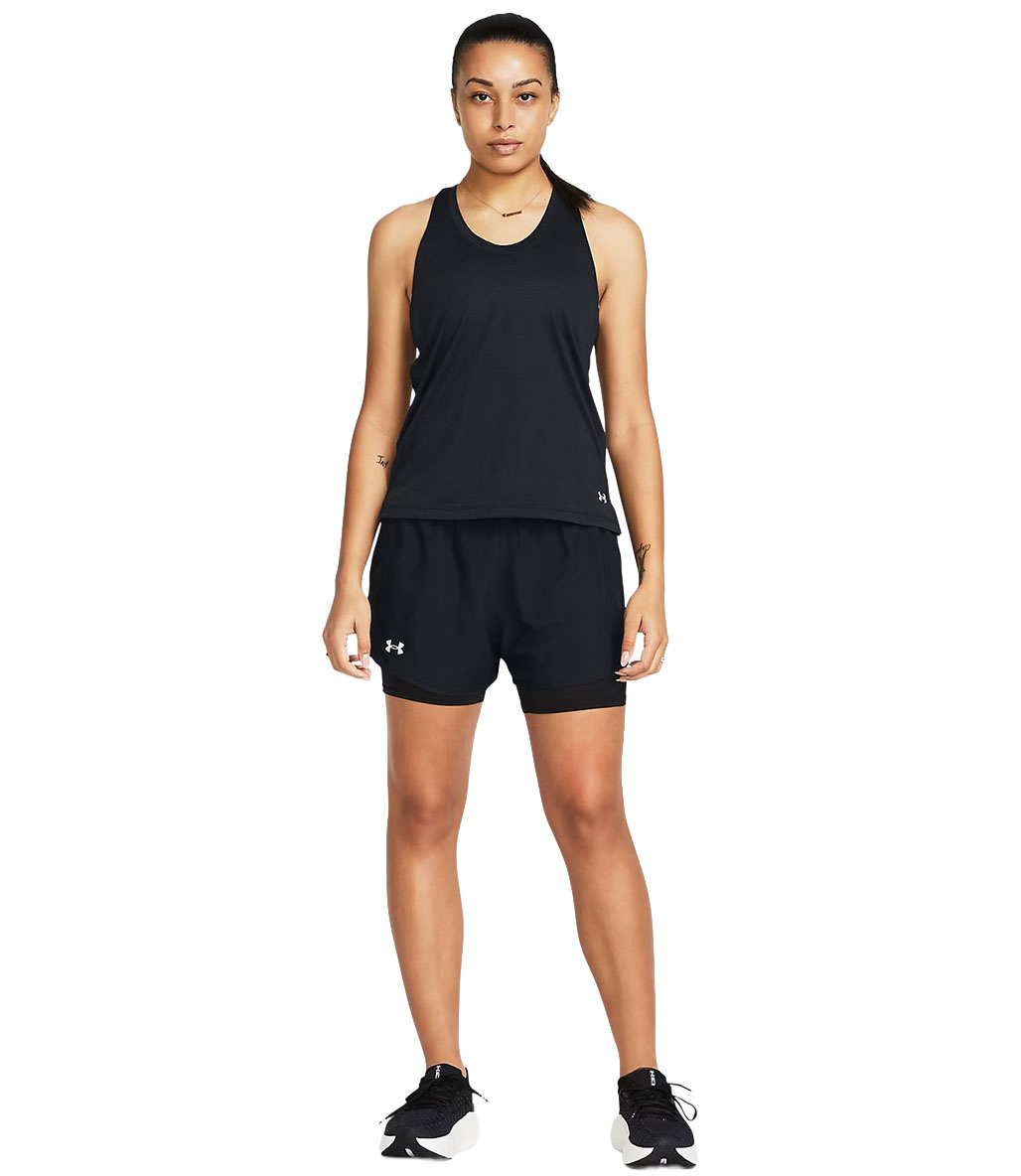 Under Armour Fly By 2 In 1 Kadın Şort Siyah