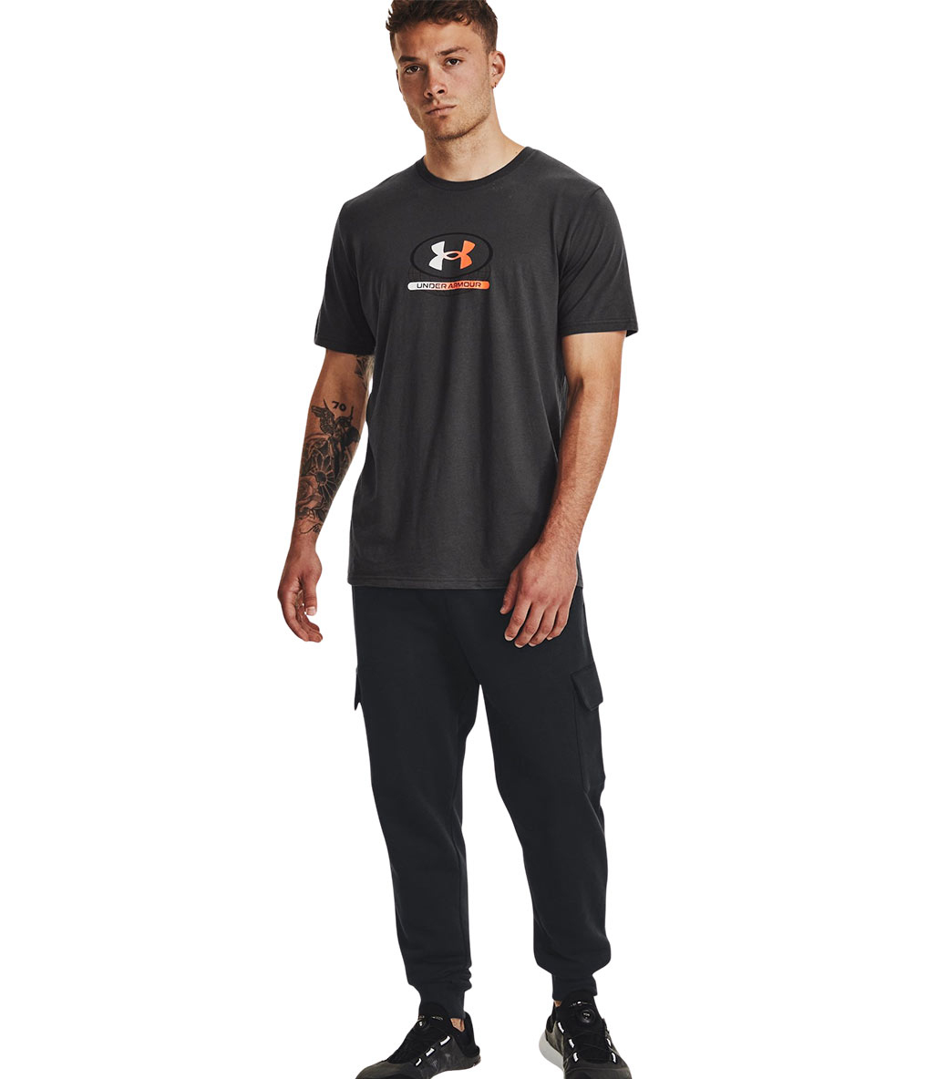 Under Armour Global Lockertag Kısa Kollu T-Shirt Gri