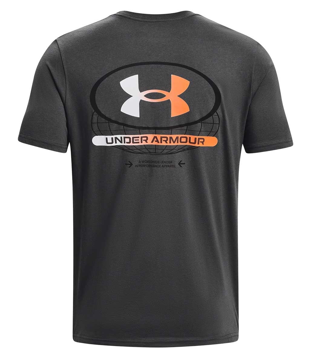 Under Armour Global Lockertag Kısa Kollu T-Shirt Gri