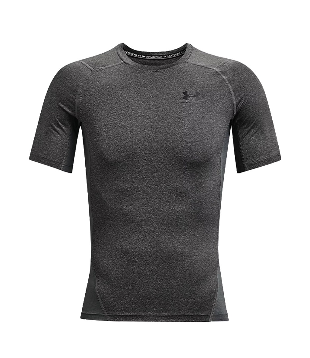 Under Armour Heatgear Armour Kısa Kollu T-Shirt Gri