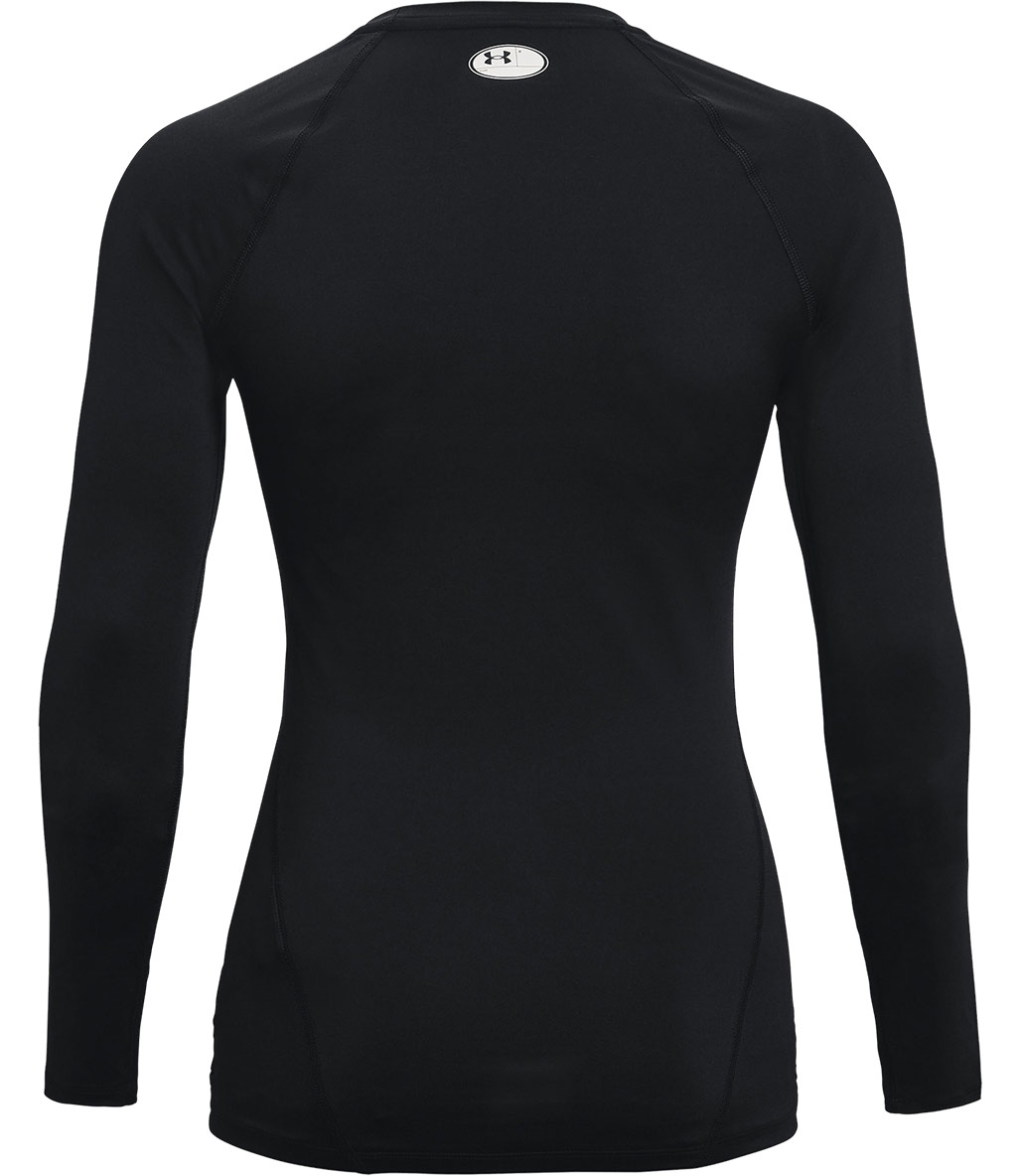 Under Armour HeatGear Compression Kadın Uzun Kollu T-Shirt Siyah