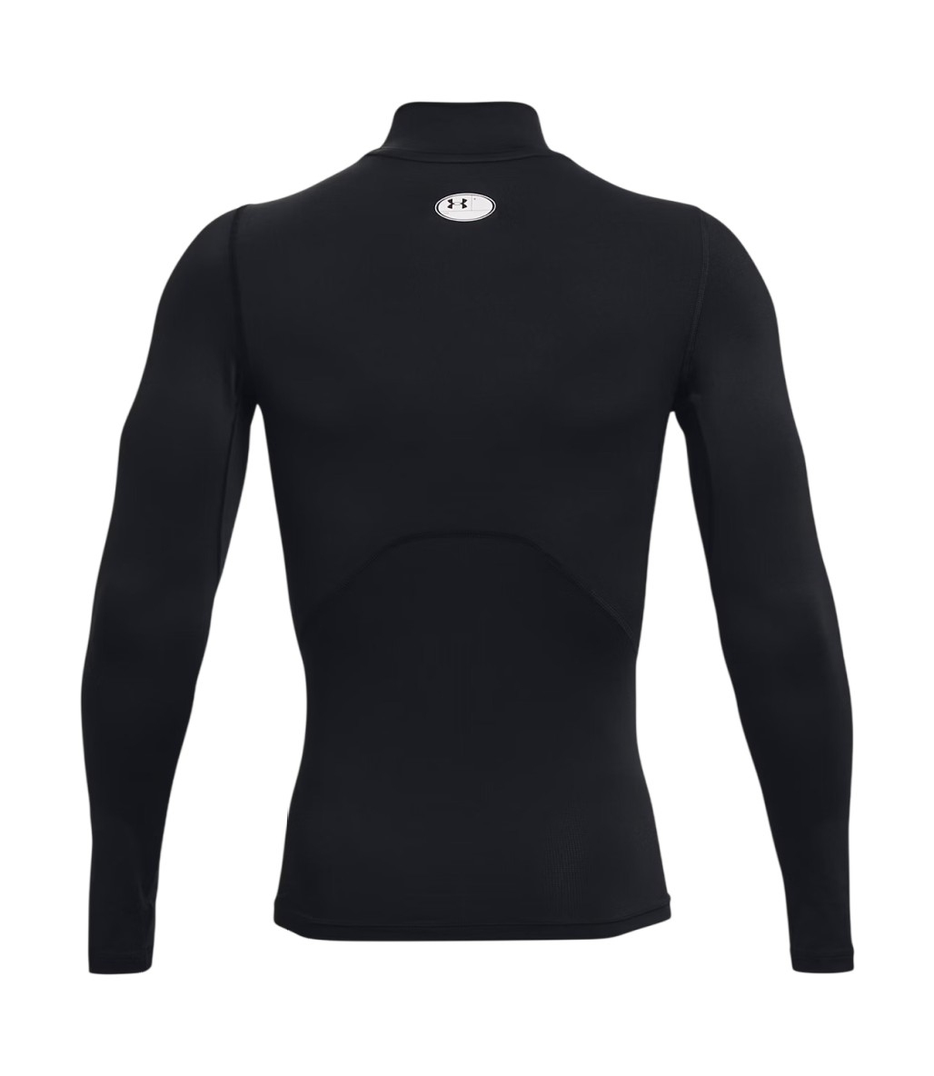 Under Armour HeatGear Compression Mock Uzun Kollu T-Shirt Siyah