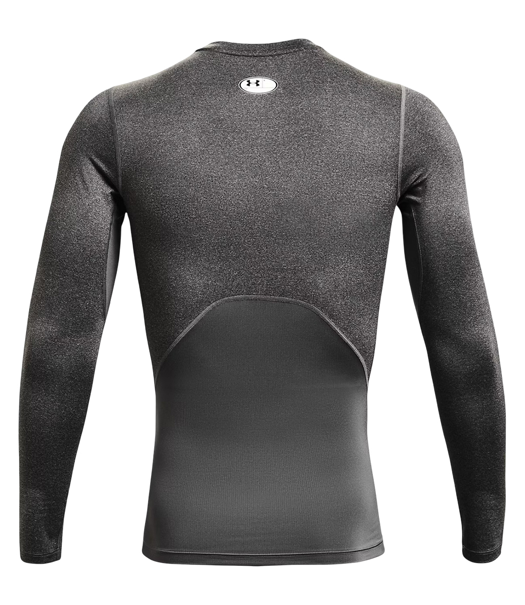 Under Armour HeatGear Compression Uzun Kollu T-Shirt Gri