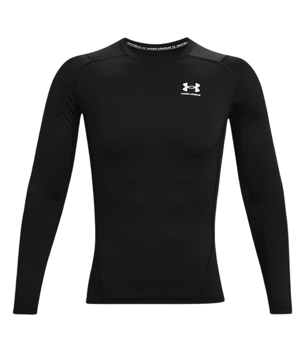 Under Armour Heatgear Compression Uzun Kollu T-Shirt Siyah