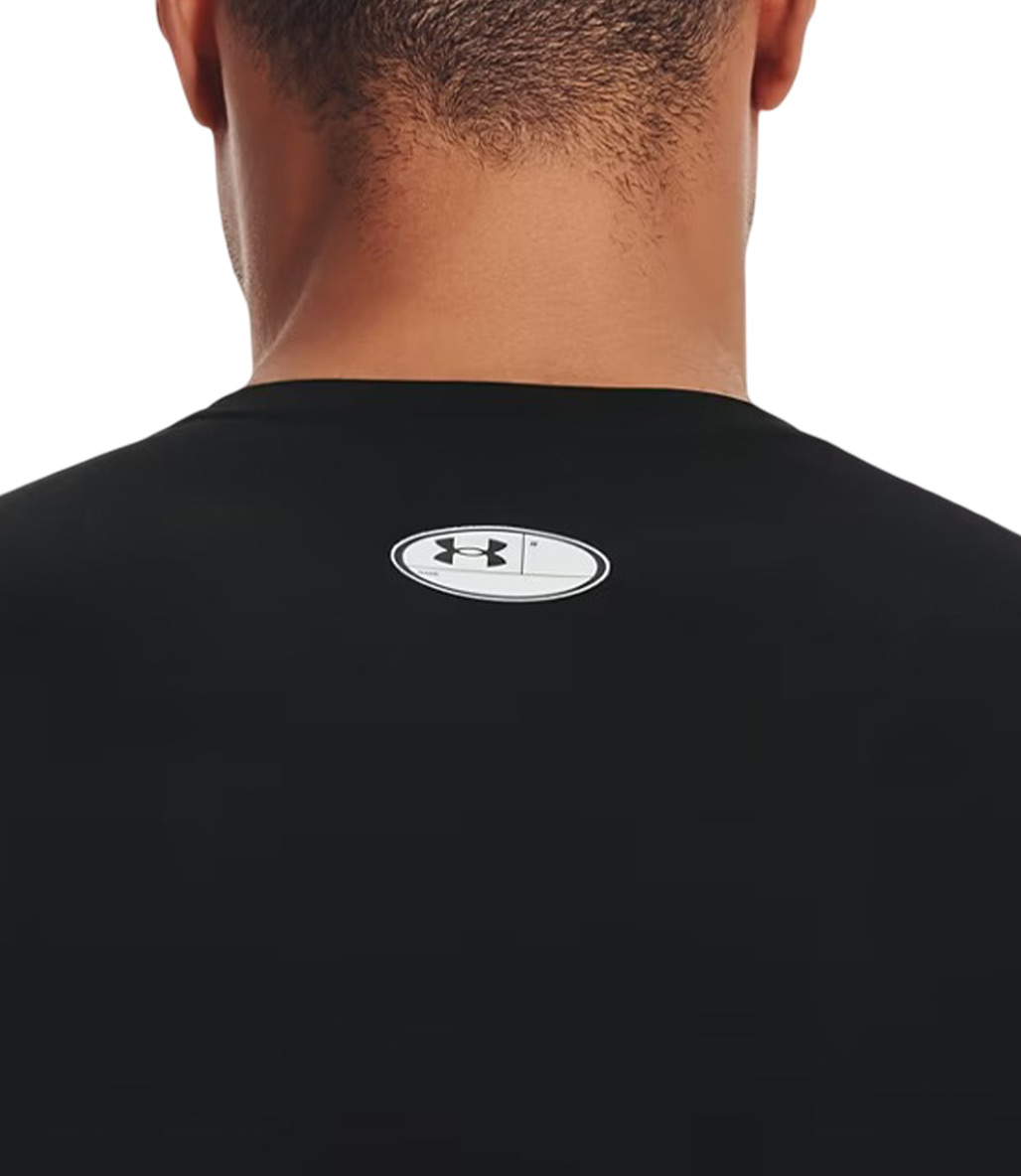Under Armour Heatgear Compression Uzun Kollu T-Shirt Siyah