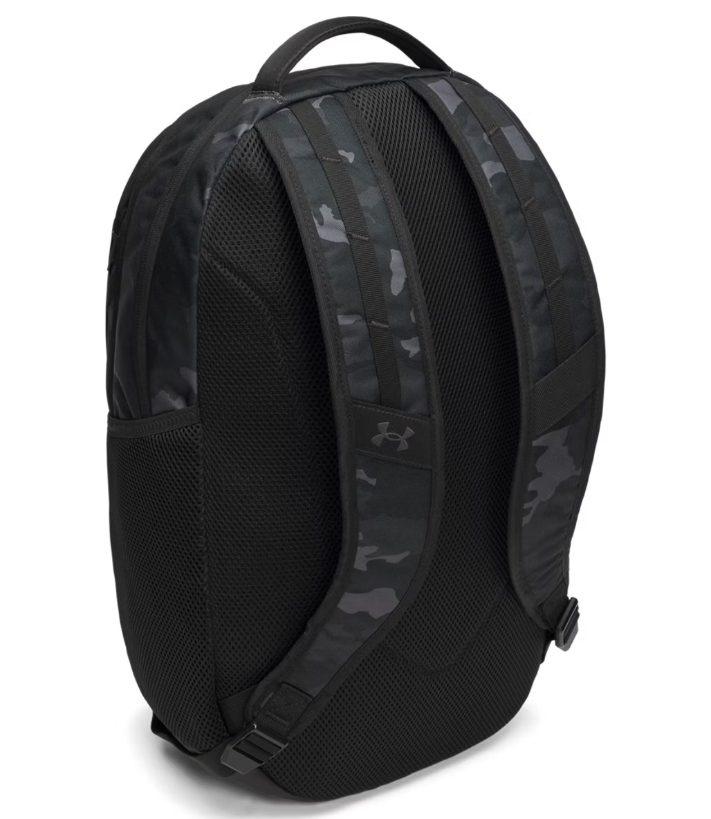 Under Armour Hustle 6.0 Sırt Çantası Siyah Kamuflaj Beyaz