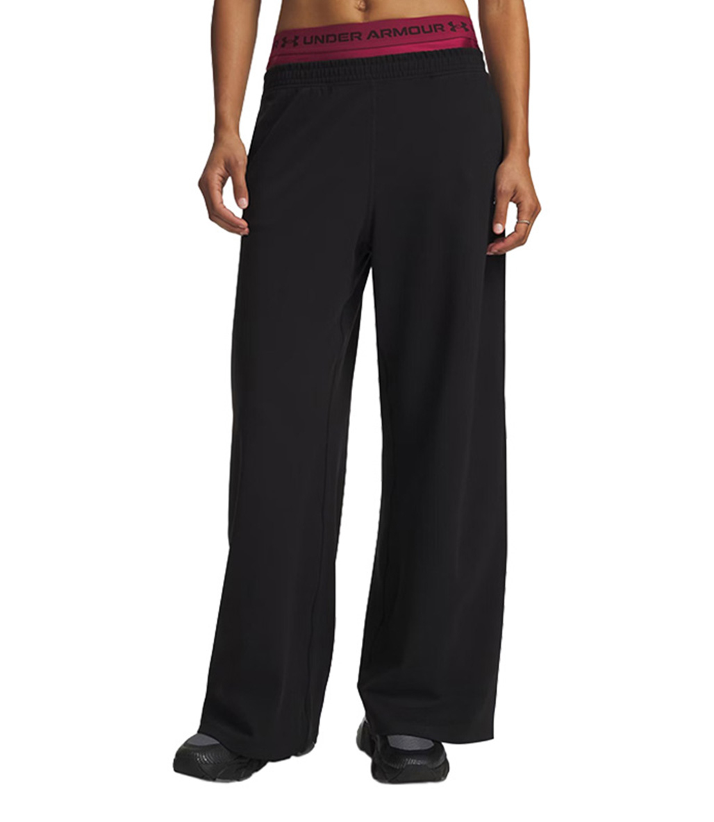 Under Armour Motion Wide Leg Kadın Eşofman Altı Siyah