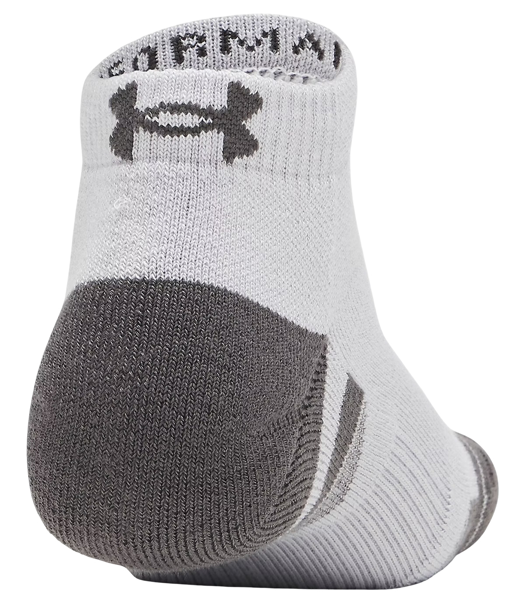 Under Armour Perf Tech 6'lı Paket Low Çorap Siyah Beyaz Gri