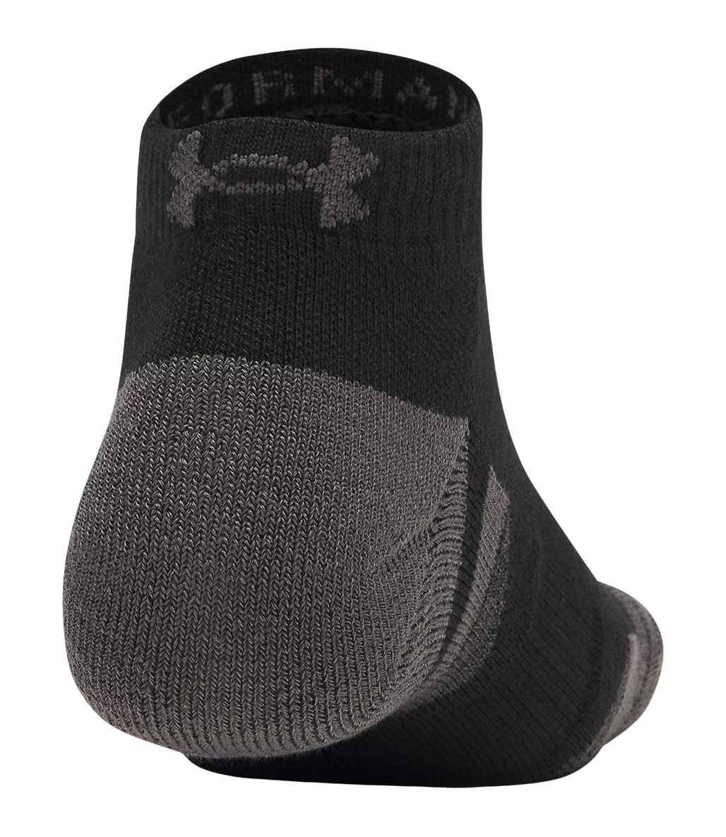 Under Armour Performance Tech 3'lü Paket Low Çorap Siyah