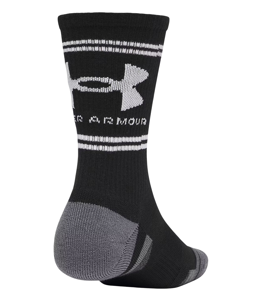 Under Armour Performance Tech Nov 3'lü Paket Çorap Siyah
