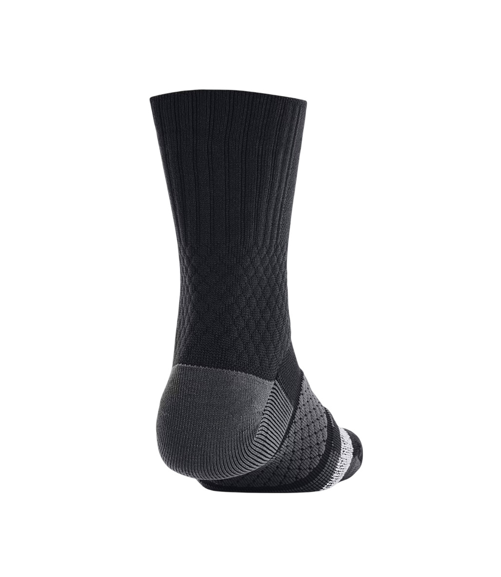 Under Armour Project Rock ArmourDry Playmaker Çorap Siyah Gri