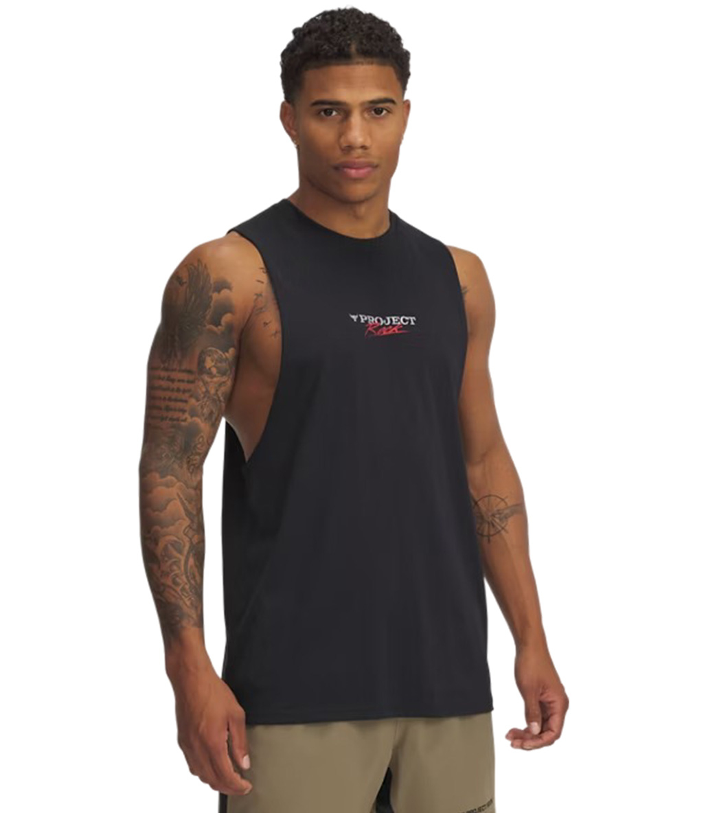 Under Armour Project Rock Atlet Siyah