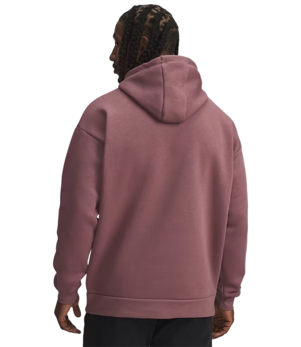 Under Armour Project Rock Icon Kapüşonlu Sweatshirt Bordo