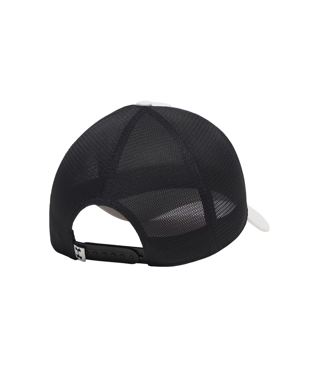 Under Armour Project Rock Trucker Şapka Beyaz Siyah