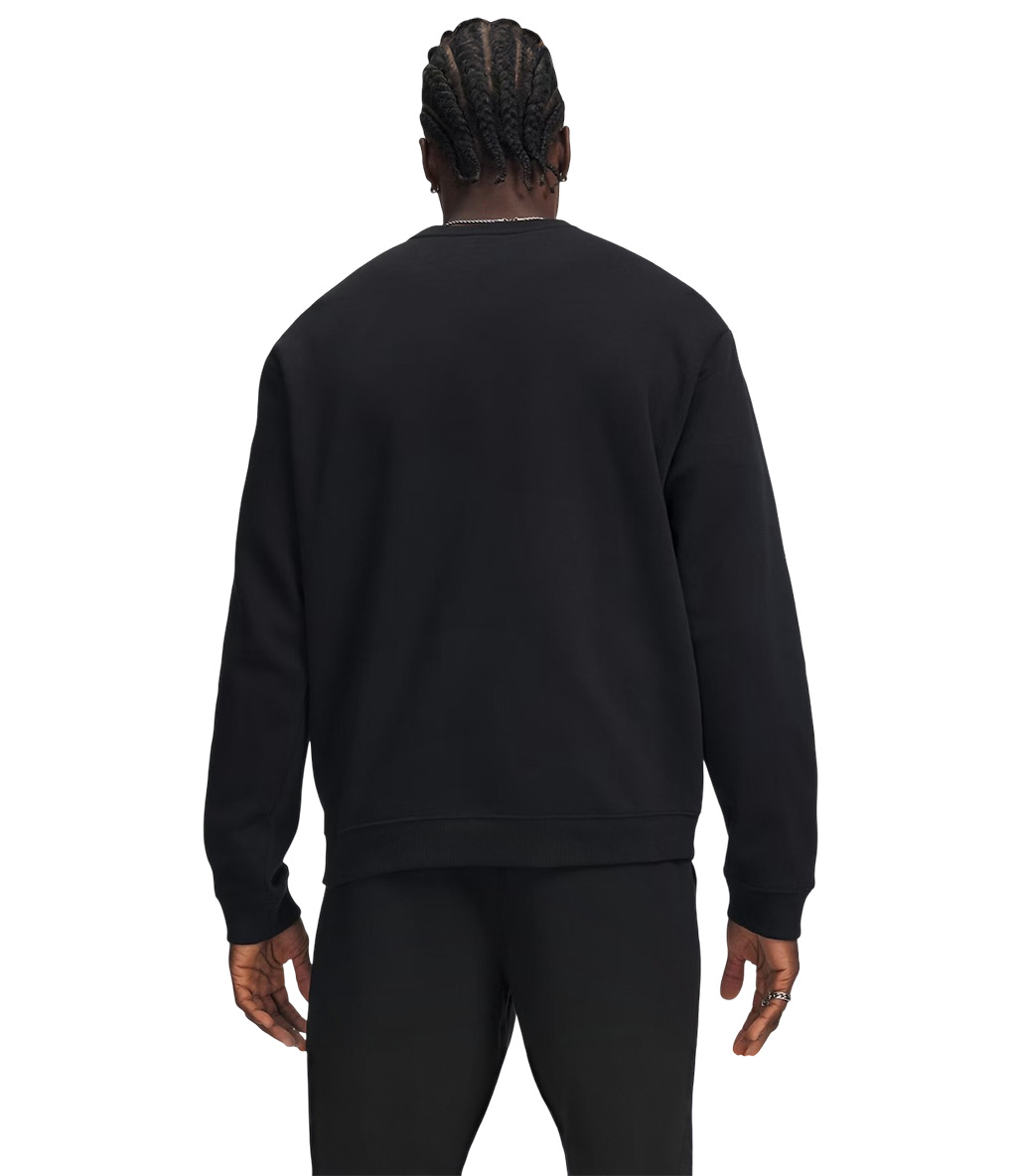 Under Armour Rival Fleece Crew Sweatshirt Siyah Beyaz