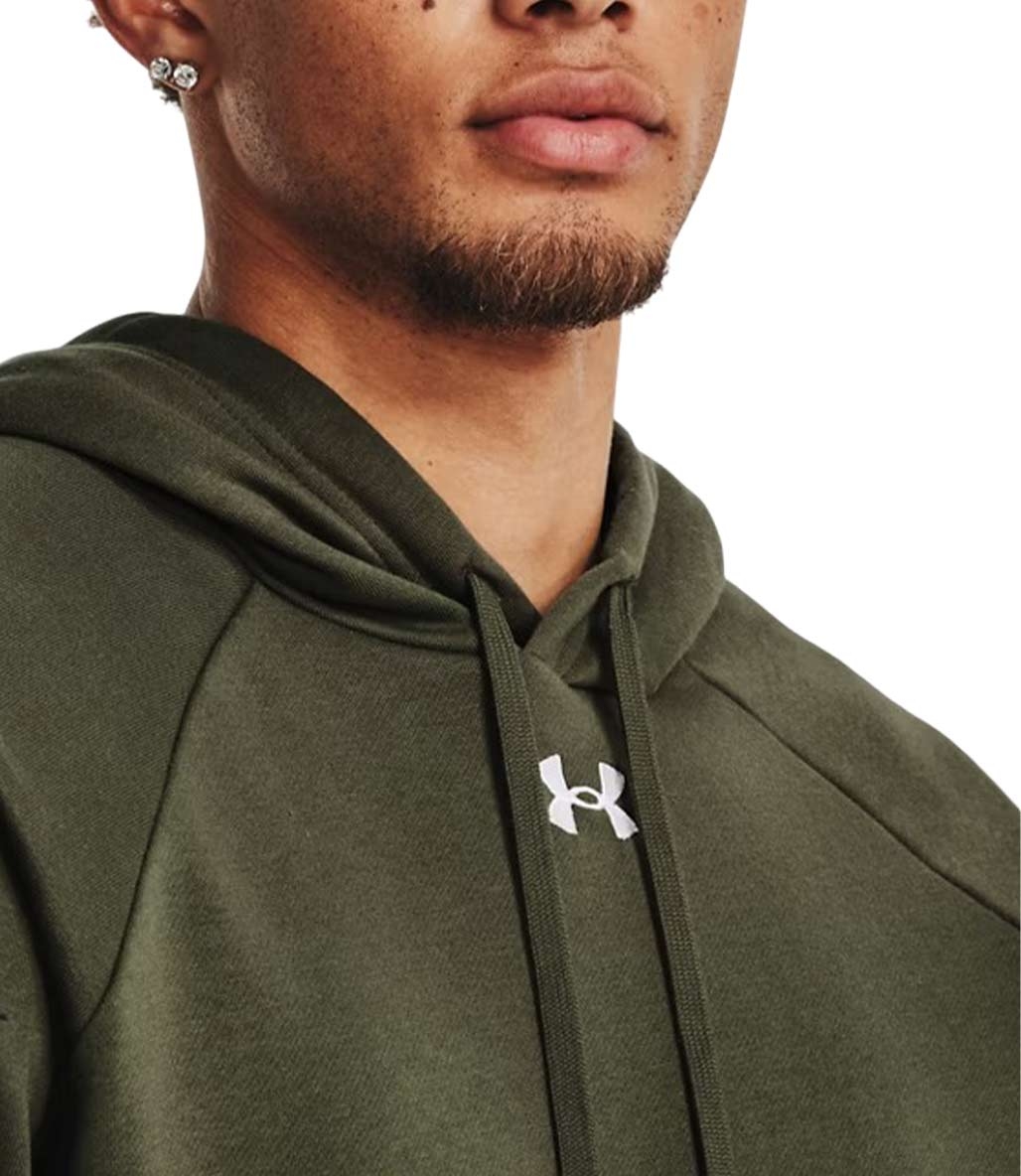 Under Armour Rival Fleece Kapüşonlu Sweatshirt Haki