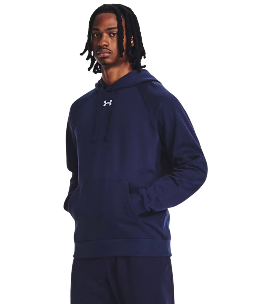 Under Armour Rival Fleece Kapüşonlu Sweatshirt Lacivert