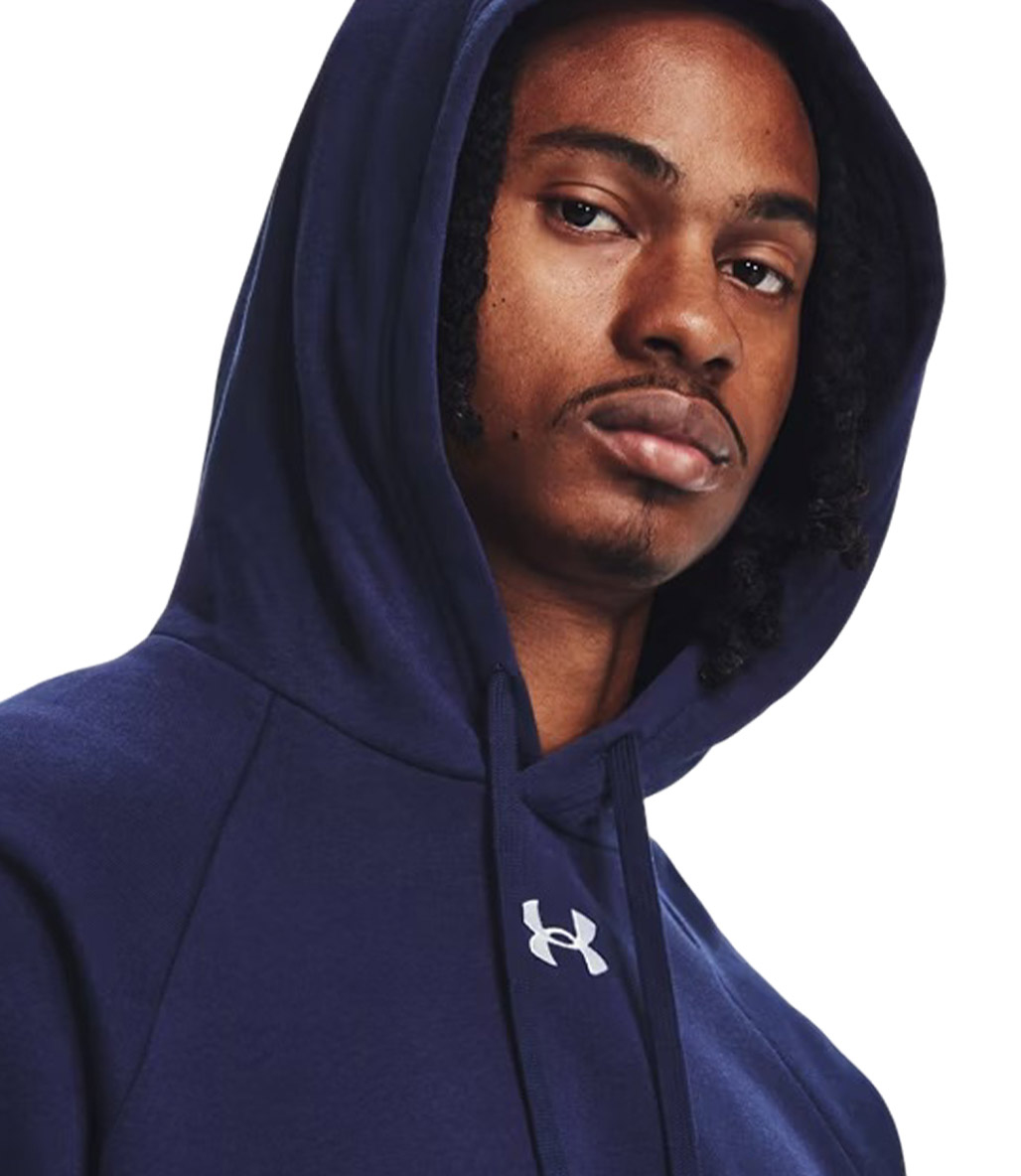 Under Armour Rival Fleece Kapüşonlu Sweatshirt Lacivert