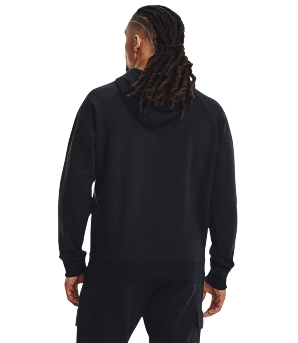 Under Armour Rival Fleece Kapüşonlu Sweatshirt Siyah
