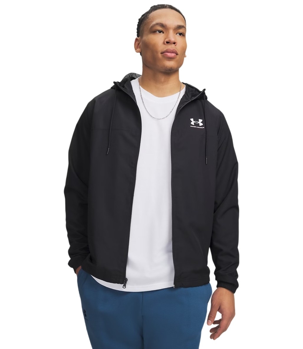 Under Armour Rival Woven Windbreaker Rüzgarlık Siyah