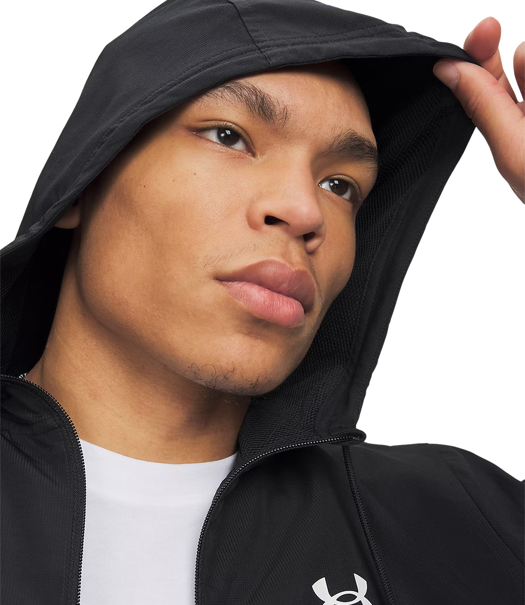 Under Armour Rival Woven Windbreaker Rüzgarlık Siyah