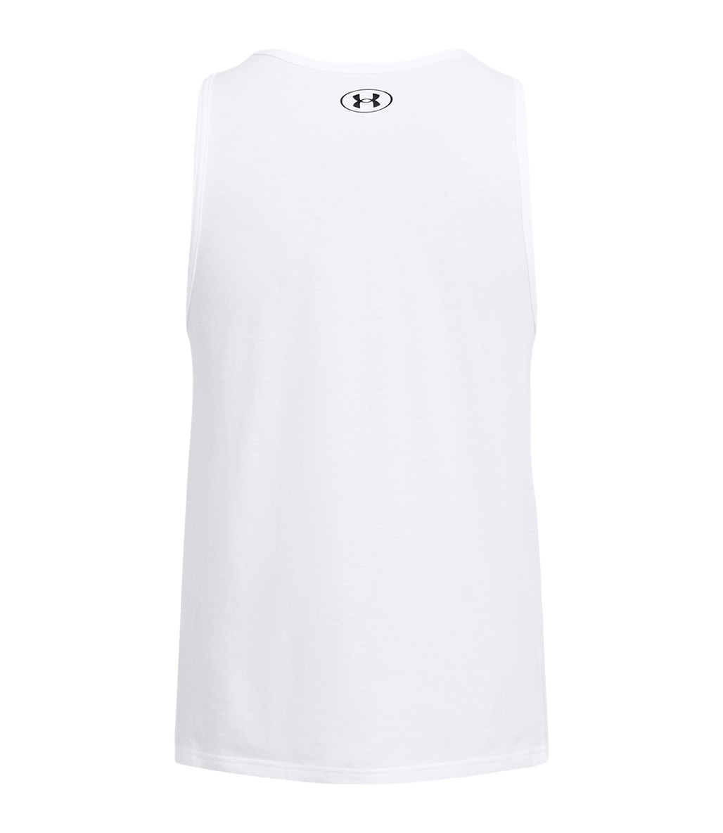 Under Armour Sportstyle Logo Tank Atlet Beyaz