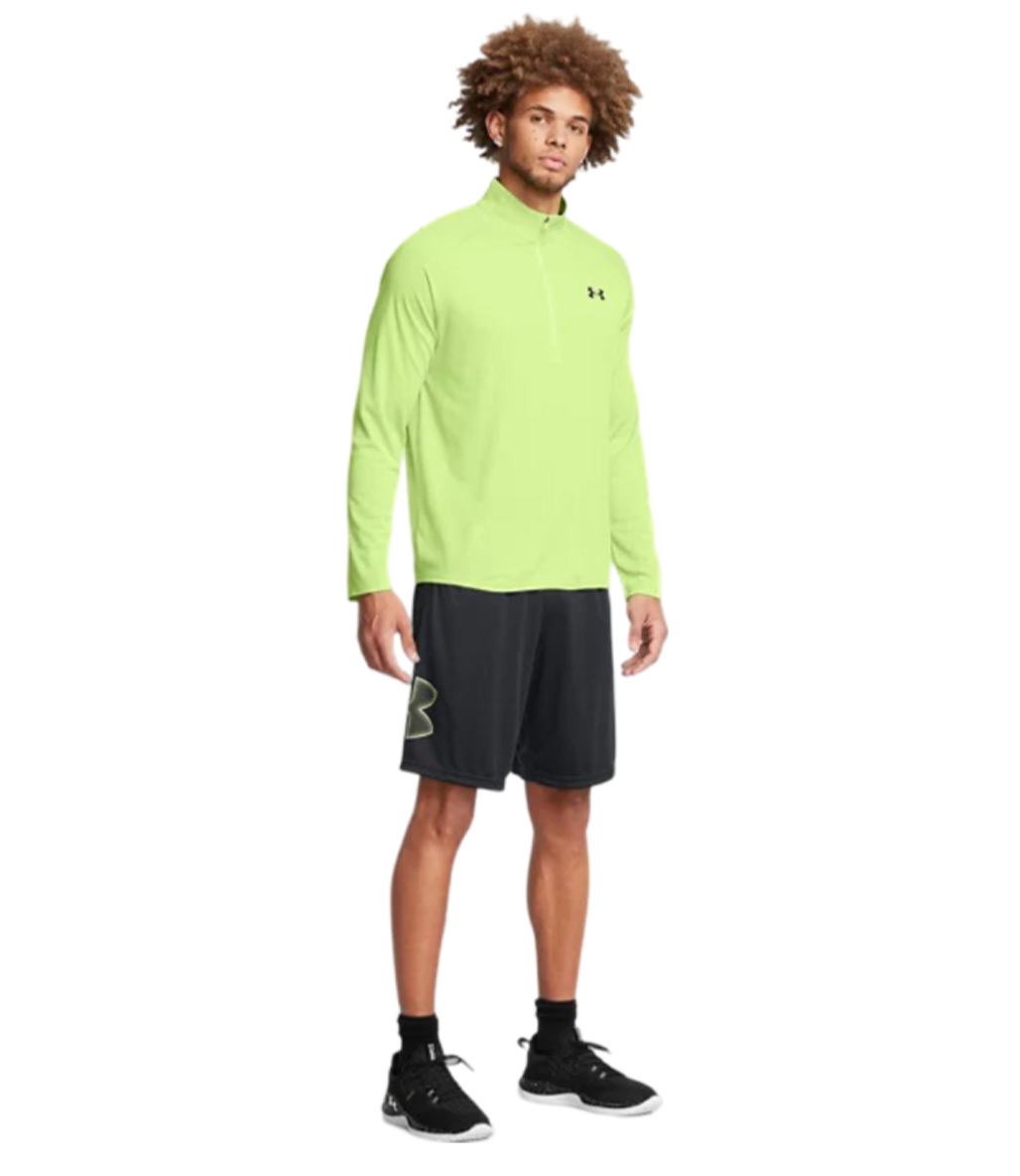 Under Armour Tech Graphic Şort Siyah Gri