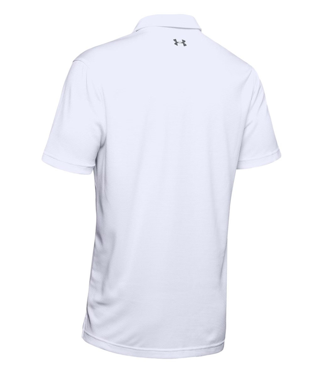 Under Armour Tech Polo Kısa Kollu T-Shirt Beyaz