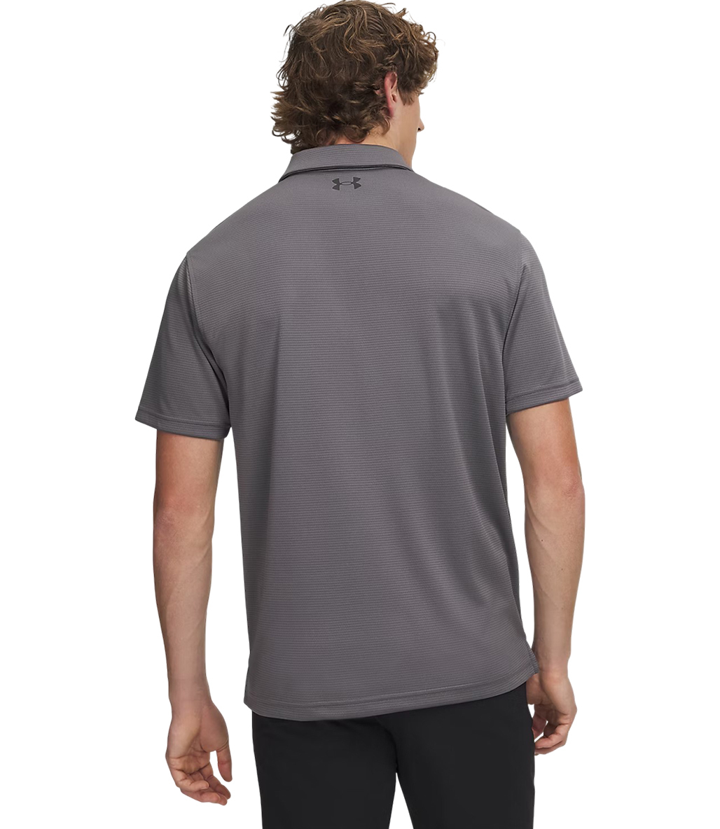 Under Armour Tech Polo Kısa Kollu T-Shirt Gri