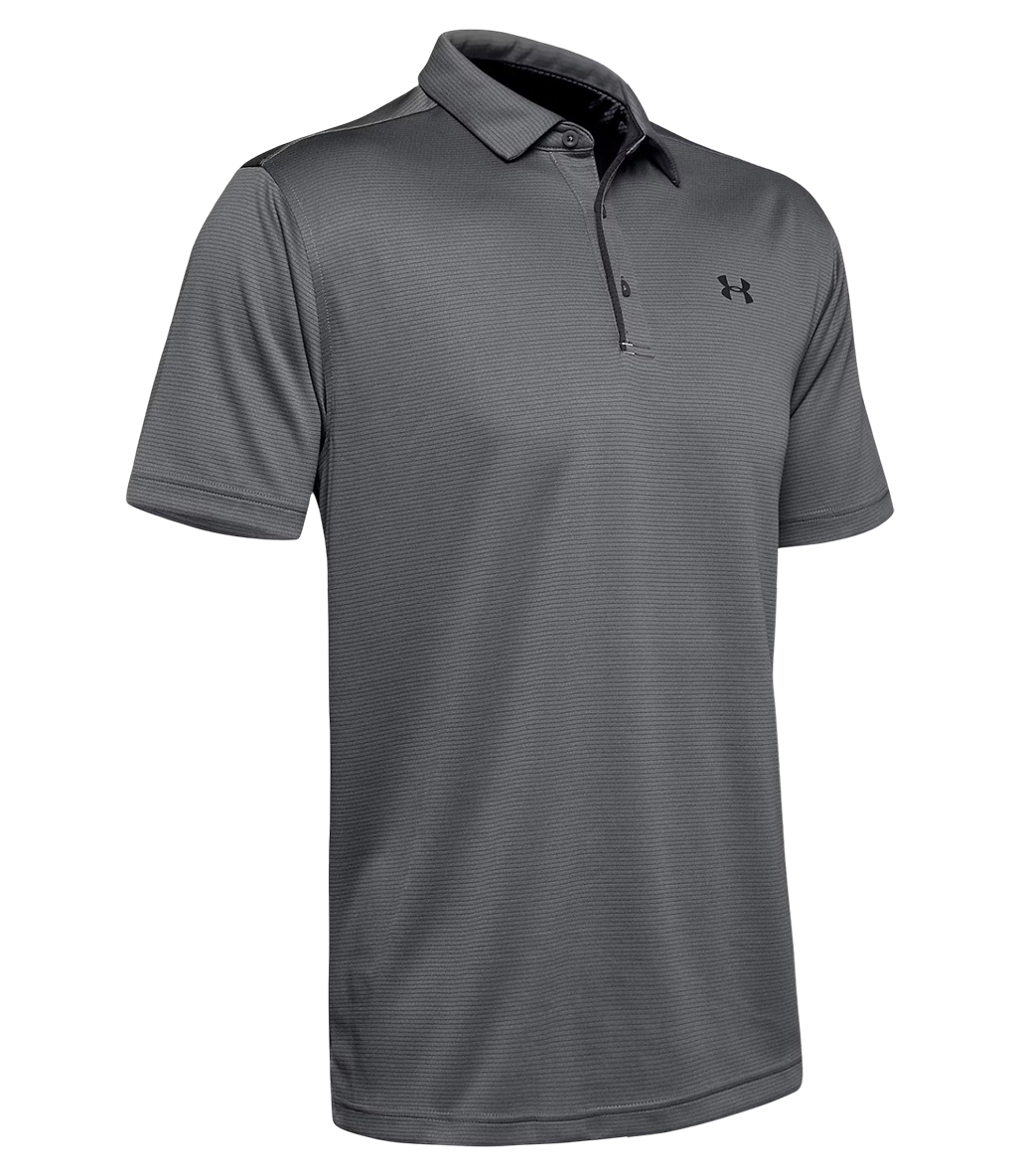 Under Armour Tech Polo Kısa Kollu T-Shirt Gri