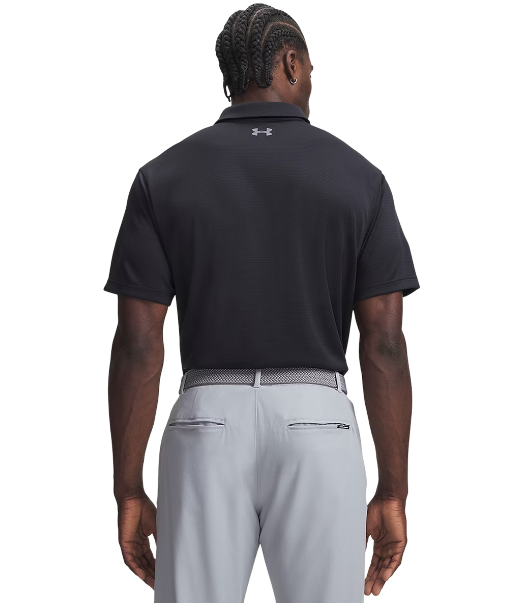 Under Armour Tech Polo Kısa Kollu T-Shirt Siyah