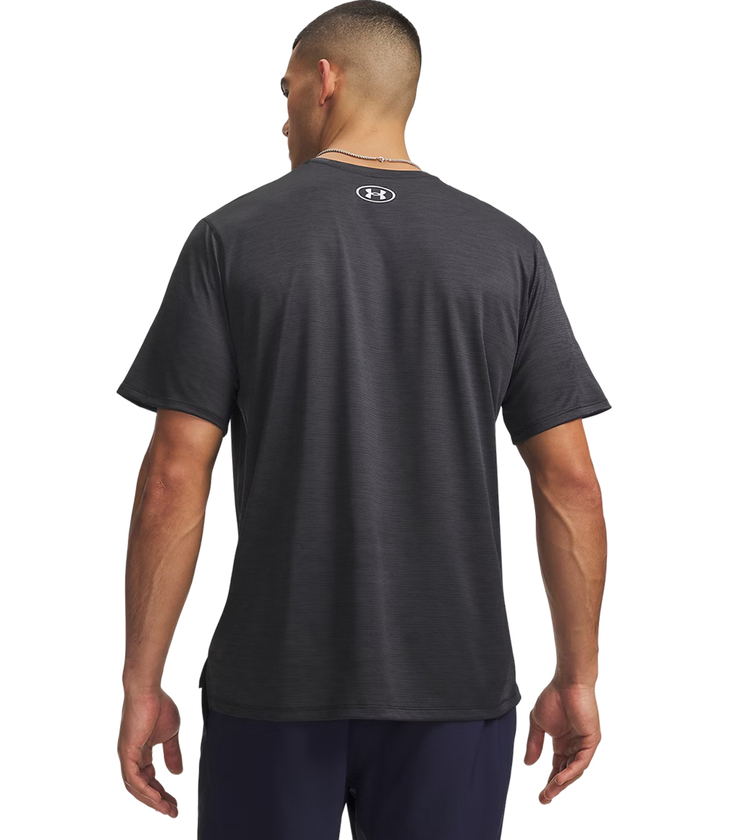 Under Armour Tech Vent Kısa Kollu T-Shirt Siyah Beyaz