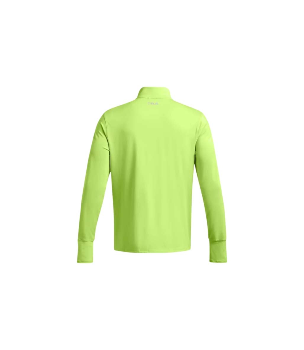 Under Armour Trail Run Çeyrek Fermuarlı Uzun Kollu T-Shirt Yeşil