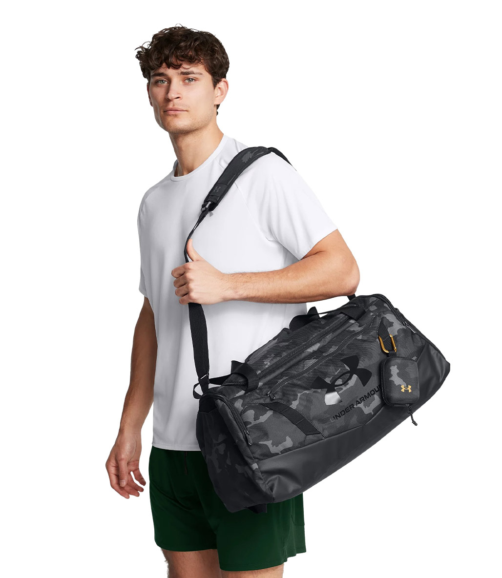 Under Armour Undeniable 5.0 Duffle Small Silindir Çanta Siyah Kamuflaj