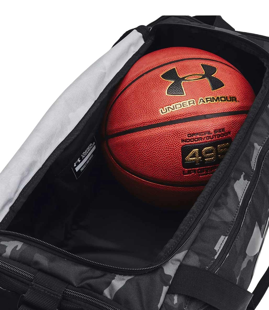 Under Armour Undeniable 5.0 Duffle Small Silindir Çanta Siyah Kamuflaj