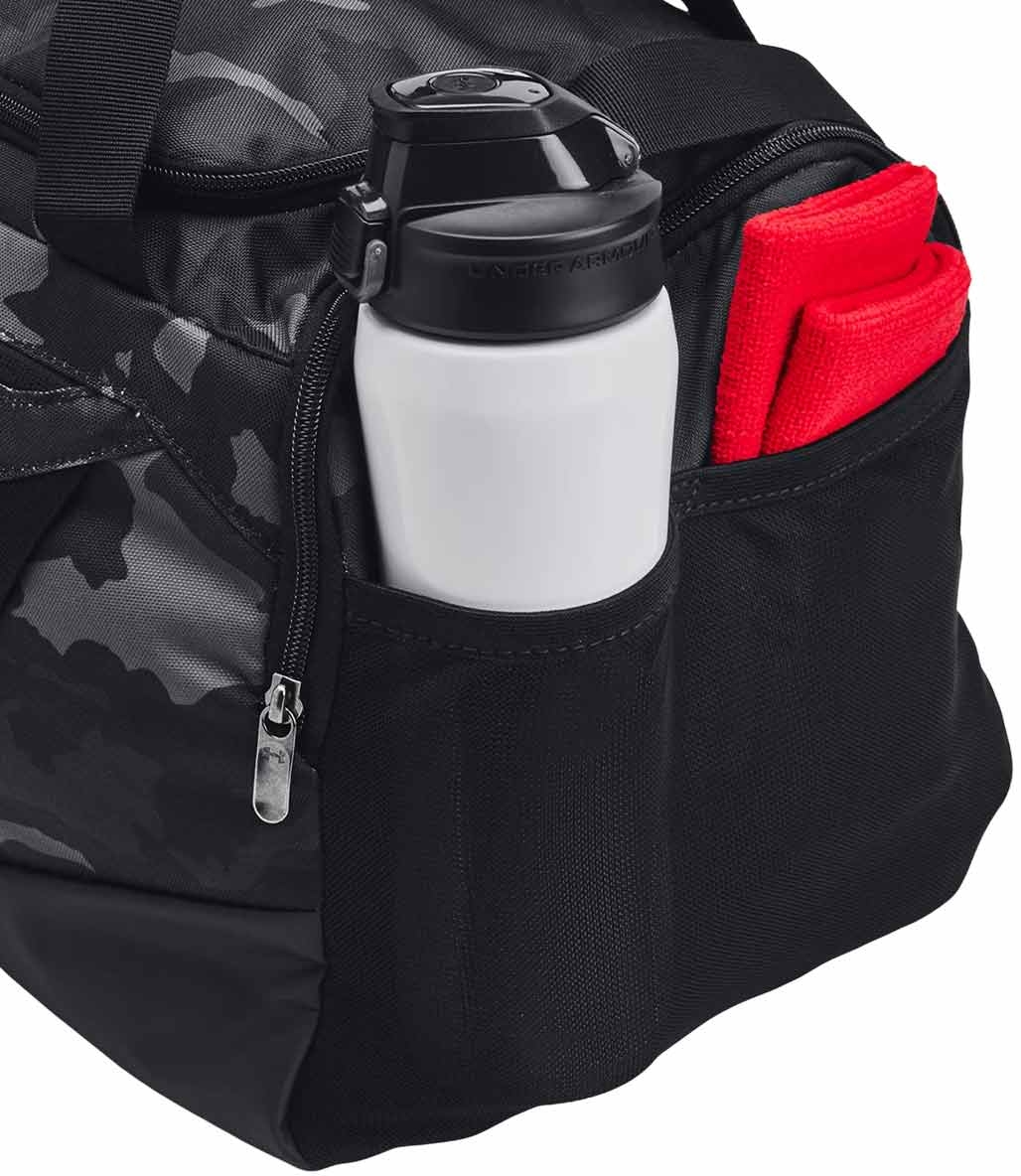 Under Armour Undeniable 5.0 Duffle Small Silindir Çanta Siyah Kamuflaj