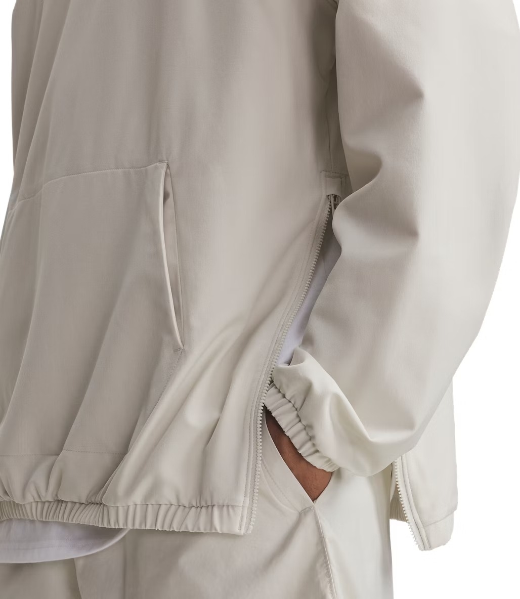 Under Armour Unstoppable Woven Kapüşonlu Sweatshirt Beyaz