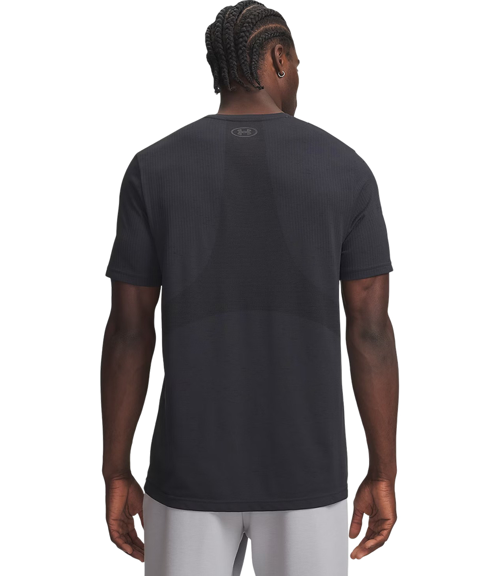 Under Armour Vanish Seamless Kısa Kollu T-Shirt Siyah