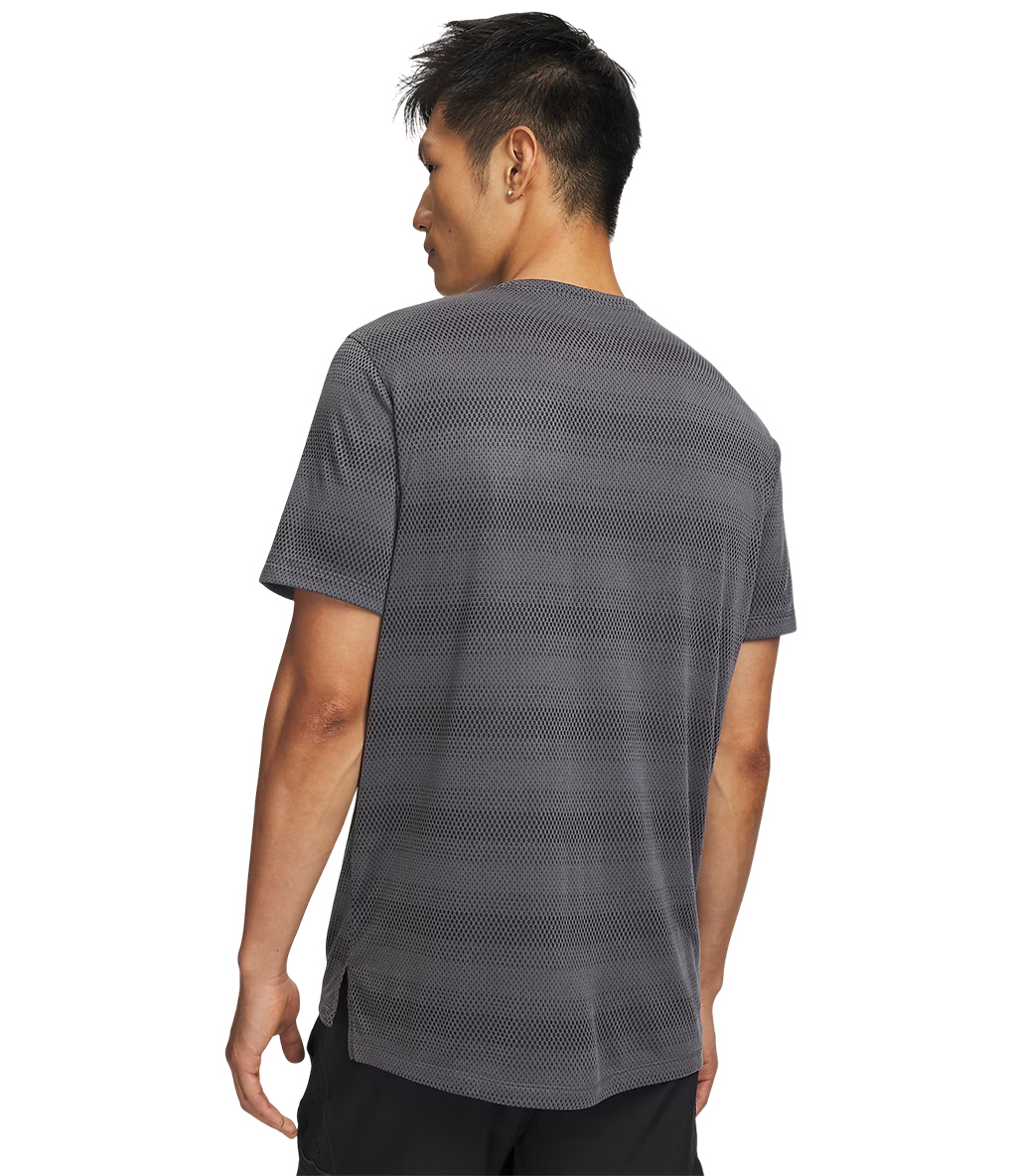 Under Armour Velociti Kısa Kollu T-Shirt Koyu Gri