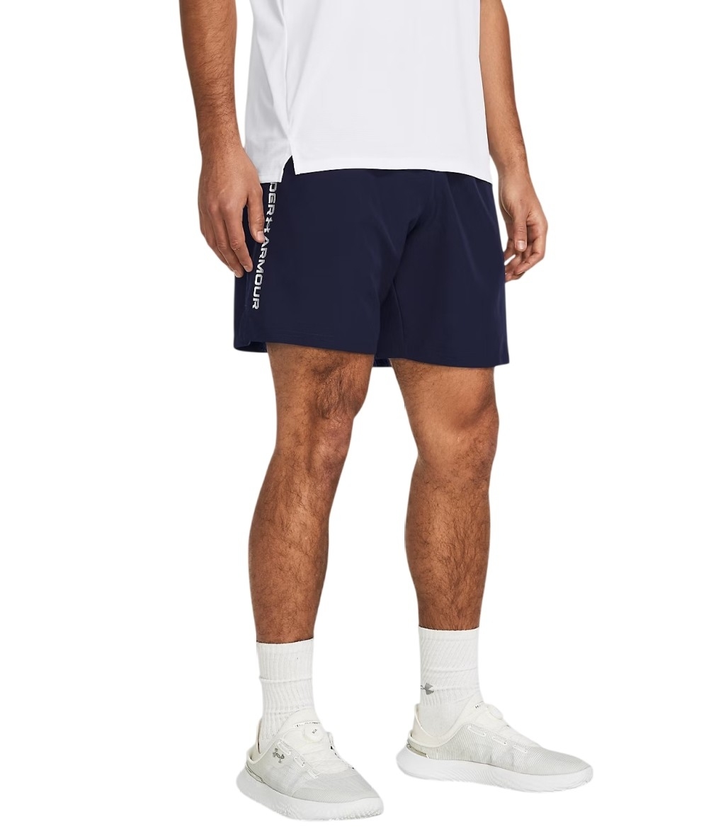 Under Armour Woven Wordmark Şort Lacivert