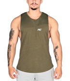 MuscleCloth Elite Kolsuz T-Shirt Haki