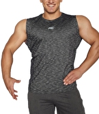 MuscleCloth Pro Kolsuz T-Shirt Siyah