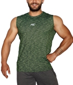 MuscleCloth Pro Kolsuz T-Shirt Yeşil