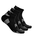 MuscleCloth Stay Fresh Çorap 3'Lü Paket Siyah