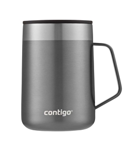 Contigo Streeterville ThermaLock Vakumlu Termos Kupa 420 ml Koyu Gri