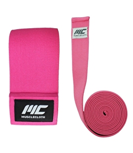 MuscleCloth 2'li Direnç Bandı Seti Orta Pembe