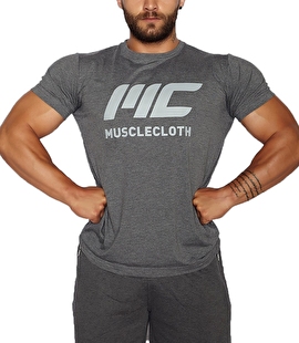 MuscleCloth Basic T-Shirt Gri