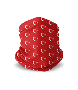 MuscleCloth Çok Amaçlı Boyunluk Ay Yıldız