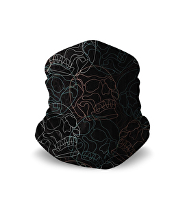 MuscleCloth Çok Amaçlı Boyunluk Skull