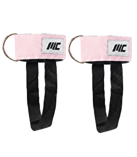 MuscleCloth Padded Ankle Cuff Taban Destekli 2'li Paket Pembe